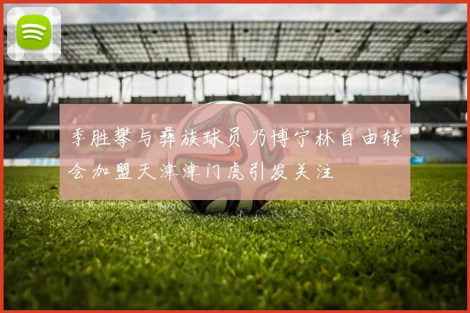季胜攀与彝族球员乃博宁林自由转会加盟天津津门虎引发关注